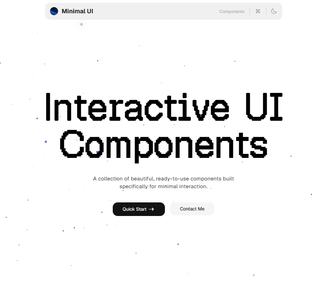 minimal ui