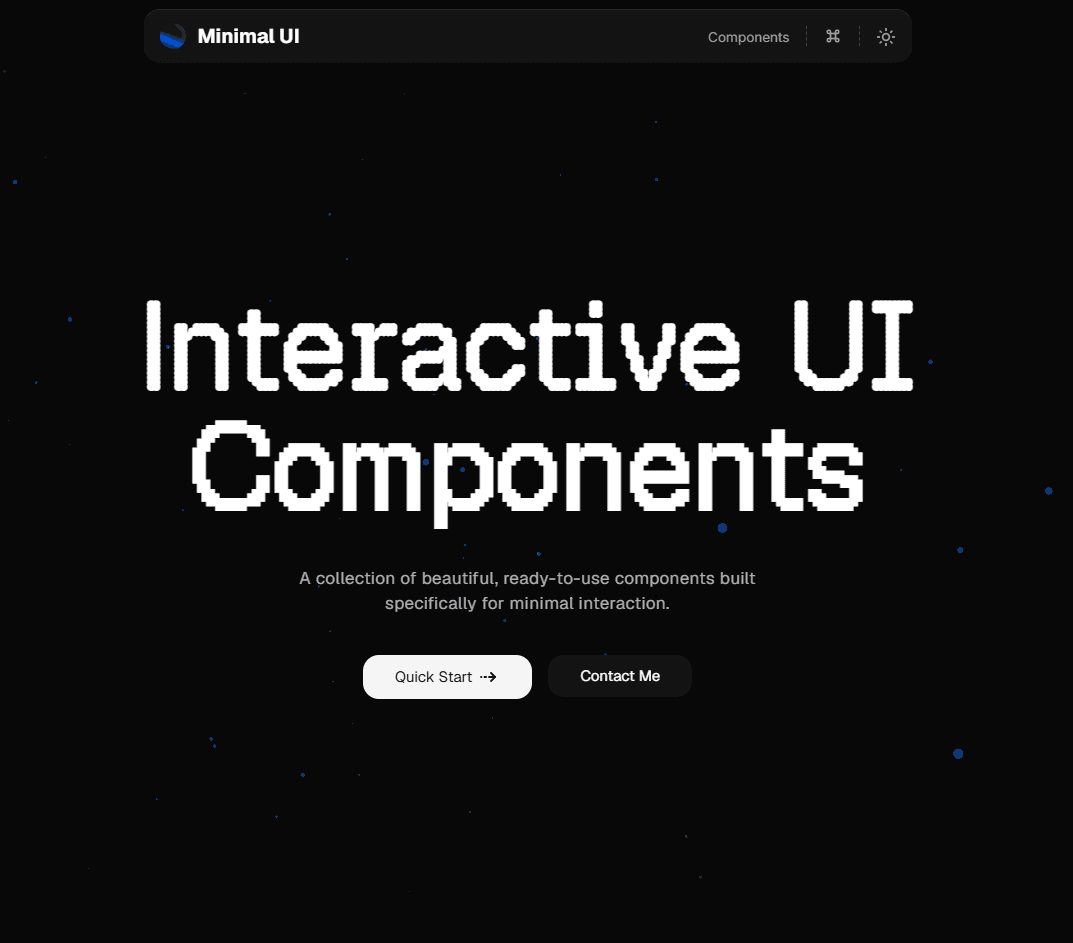 minimal ui